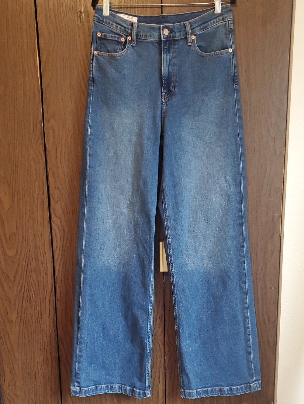 GAP Tall Women's Wide Leg Jeans Dark Wash